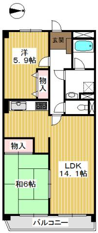 各お部屋が広いですね。設備は充実しています