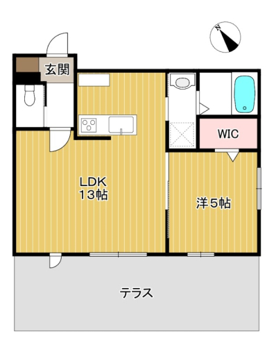 使いやすい角部屋のお部屋です。