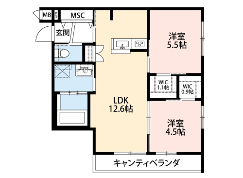 たっぷりの収納が魅力