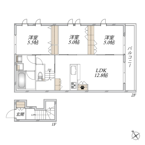 【新築×ペット可】使いやすく需要が高い3LDKの間取り