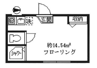 ソフィア百人町の間取り図