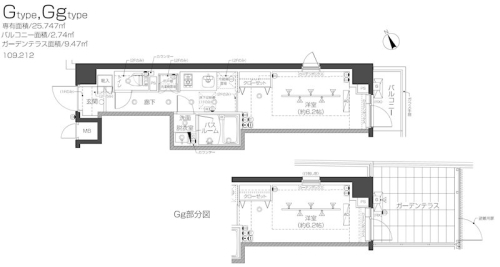 ZOOM高田馬場ウエストの間取り図