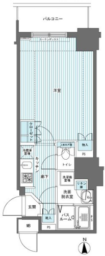 フェニックス西参道タワーの間取り図