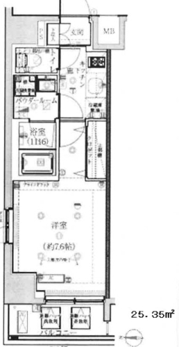 アルテシモ　レフィナの間取り図