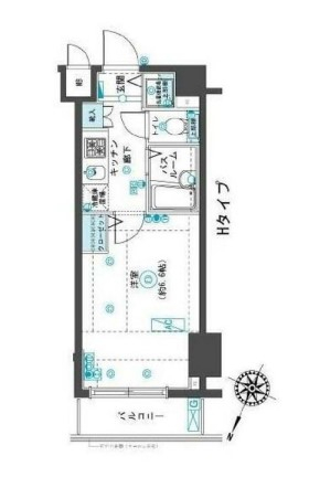 フェニックス渋谷本町の間取り図