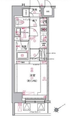 アルテシモ　シェルトの間取り図