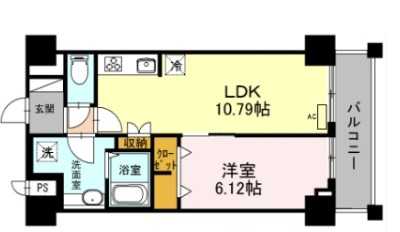 シャルム亀戸の間取り図