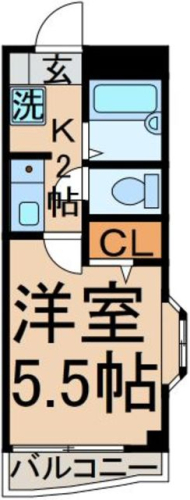 間取り図！バストイレ別にリノベーション!!