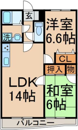間取り図！2LDKリノベーション!!