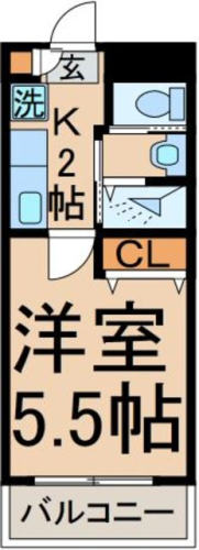 間取り図！シャワールームにリノベーション...